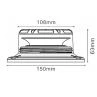 Green Warning Rotation Strobe LED Beacon Light