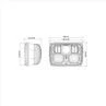 Retangular 7Inch 54W Agriculter Machinery Driving Light