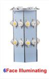 18W Industrial Beacon Light Waterproof LED Lamp Amber Universal Vehicle Lens Material Origin