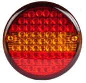 Runde led baglygter