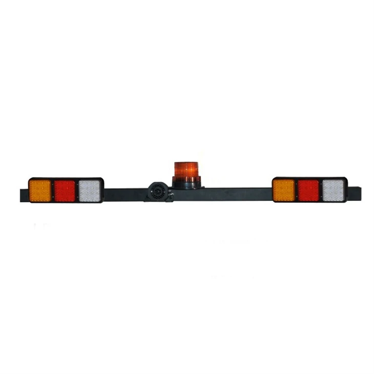 ECE R10 certificeret vandtæt aluminium LED advarselslysbjælke med backup alarm til minedrift trailer køretøj