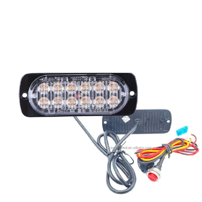 Amber Clear Grill Led Strobe Light