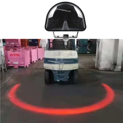 High-Intensity 3 Inch Dual-Color LED Warning Beacon Safety Light For Warehouse Forklift